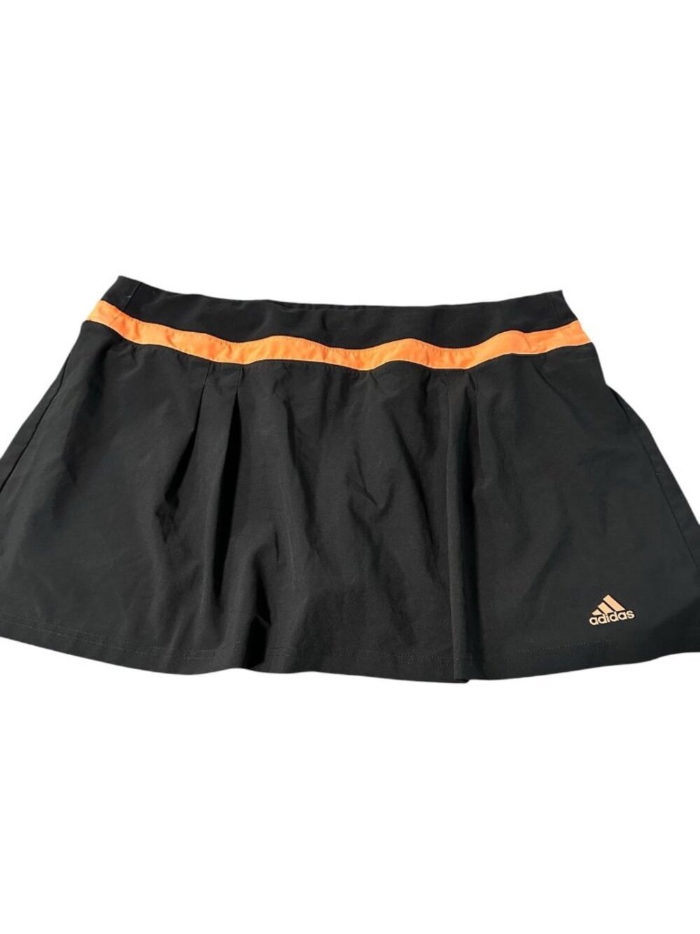Adidas Climalite Skort Orange and Black Size XL Tennis Golf Athletic Active